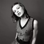 Milla Jovovich B&W Photo Shoot