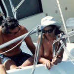 Monica Bellucci topless pictures in Sardinia