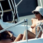Monica Bellucci topless pictures in Sardinia