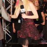 Avril Lavigne at the MTV Europe Music Awards 2007